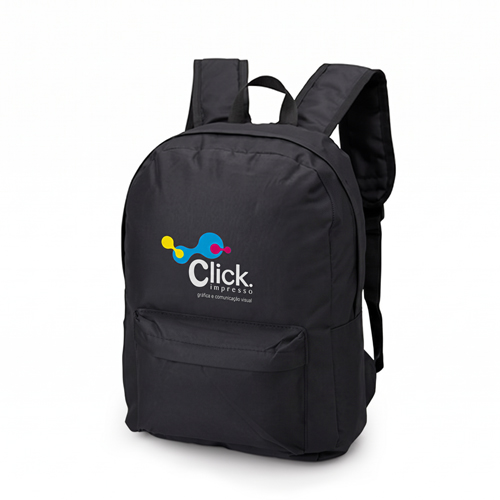 Mochila de nylon de 22 litros com dois compartimentos,
sendo um bolso raso para notebook de 15,6 polegadas
e bolsos laterais telados. Acompanha estojo de nylon.
Altura : 36,5 cm
Largura : 31 cm
Profundidade : 22 cm
Medidas aproximadas para gravação (CxL):
Mochila:14 cm x 19 cm / Estojo:13 cm x 4 cm
Tamanho total aproximado (CxL): Estojo: 6,5 cm x 20,5 cm
